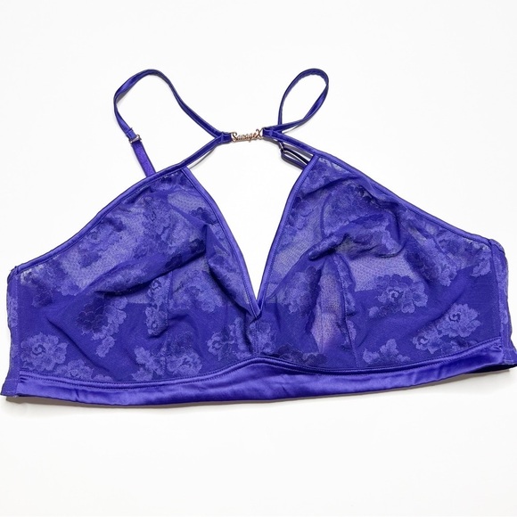 Savage x Fenty Strap Up Lace Bralette - Picture 2 of 9